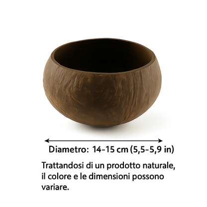 Ciotola di Cocco Naturale