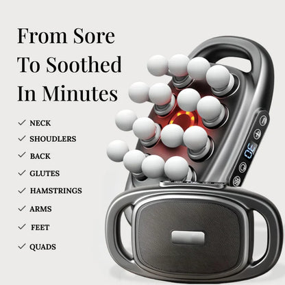 VTT Relief 16 Pro deep tissue massager – 16-head coverage